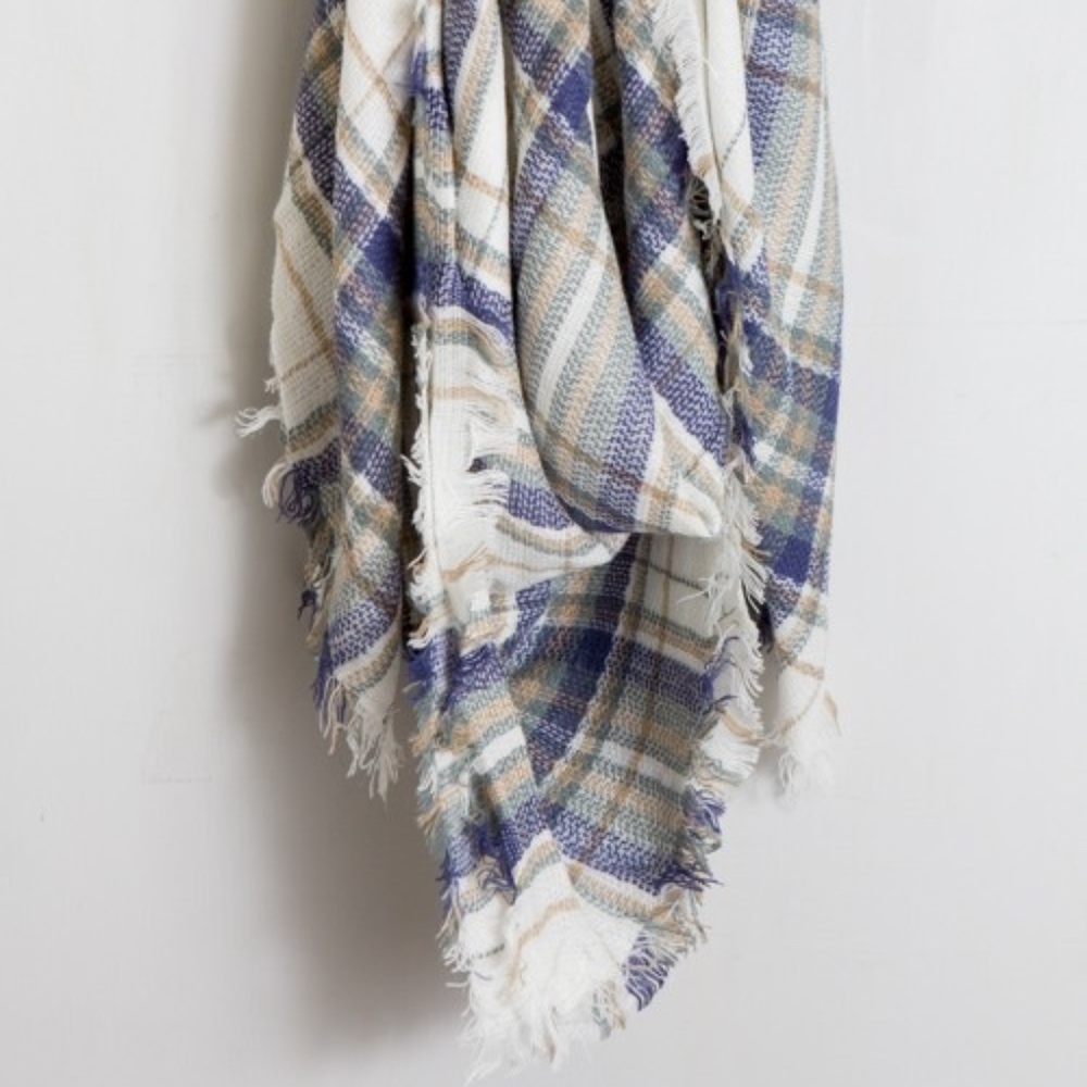 Oversized Blanket Scarf (Avalanche)